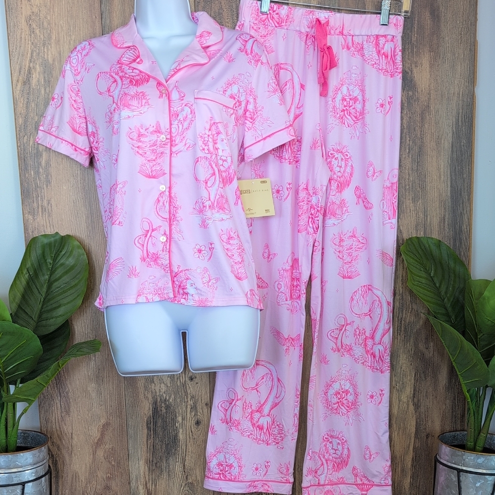 Katie Kime WICKED Soft Pajama Set NWT XS              M281